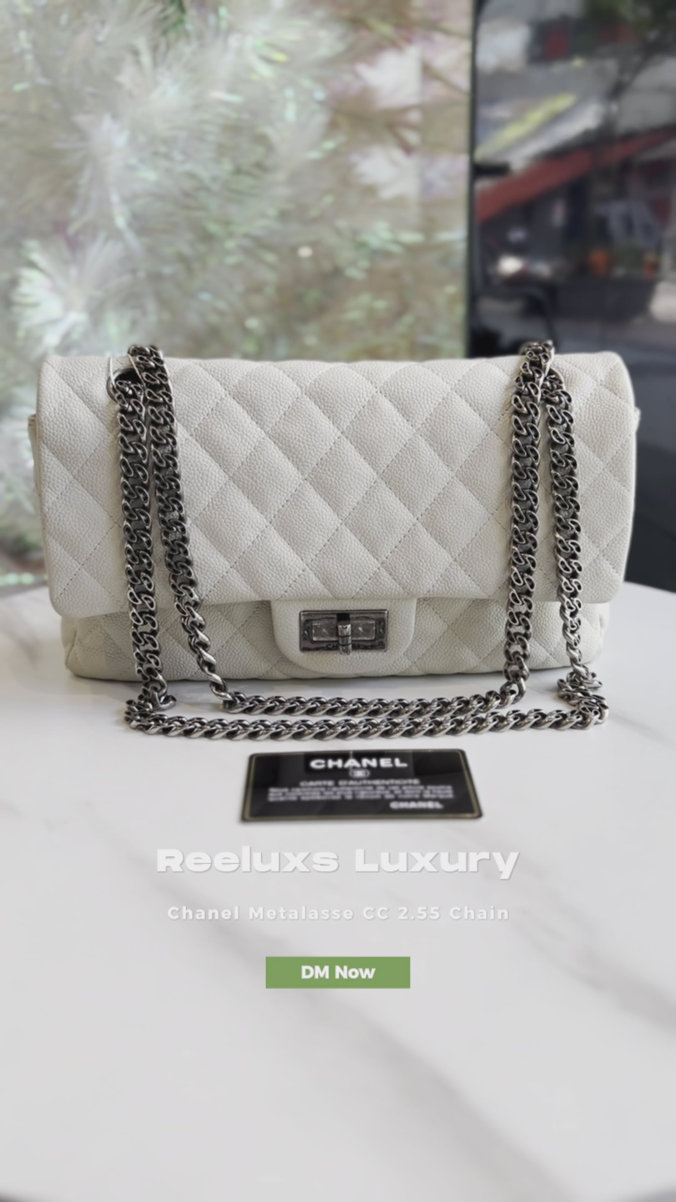 Chanel Matelasse CC Chanel 2.55 Chain Shoulder Bag