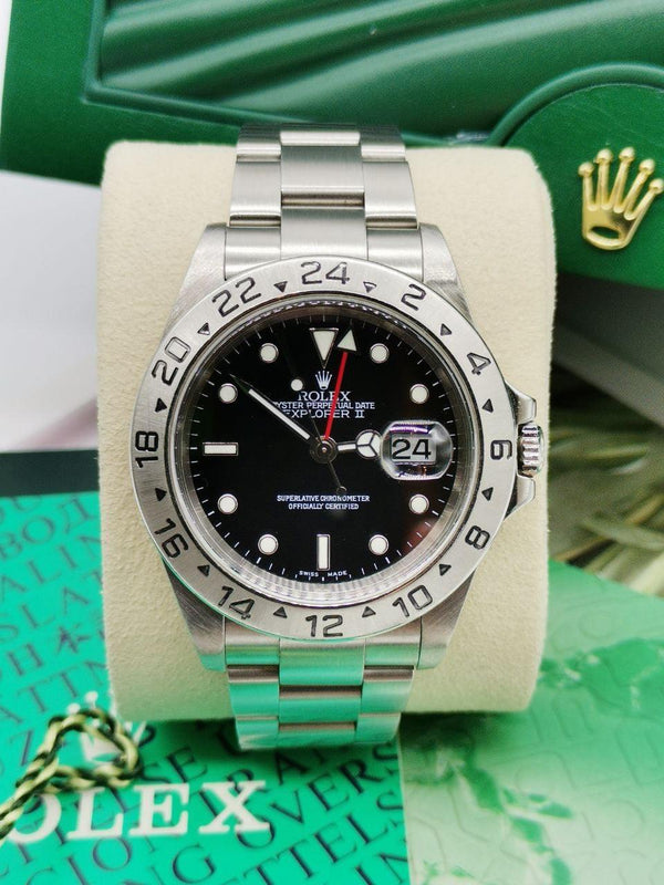 Rolex Explorer Ii Watch Ref16570 -full Set- - Reeluxs 