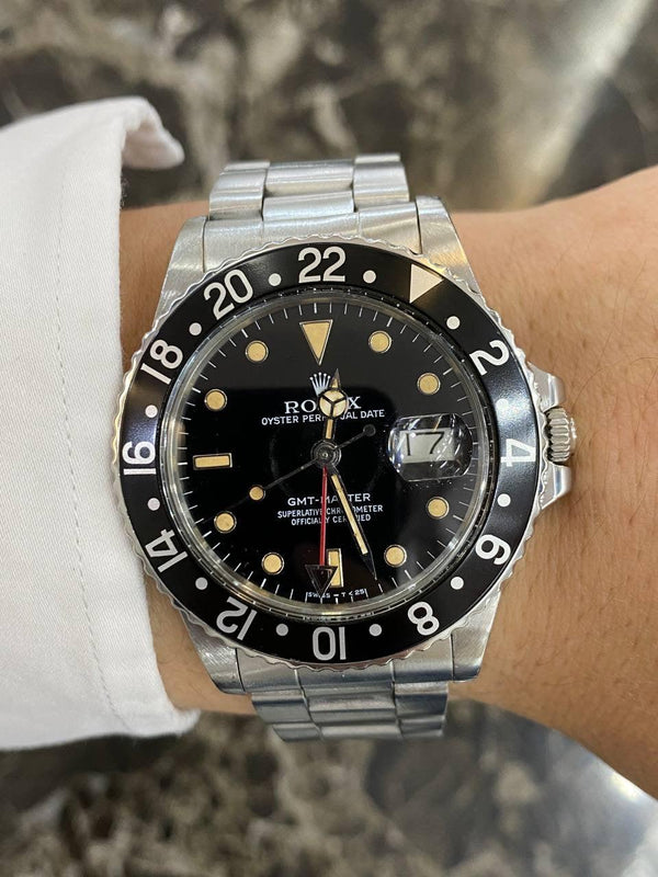 Rolex Gmt Master Watch Ref16750 - Reeluxs 