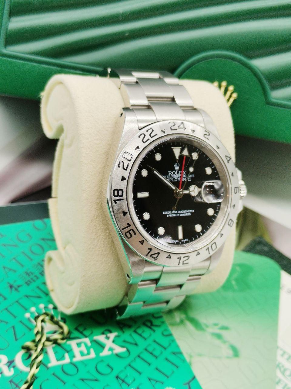 Rolex Explorer Ii Watch Ref16570 -full Set- - Reeluxs 