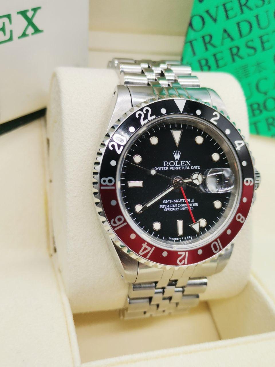 Rolex Gmt Master Ii Watch Ref16710 -full Set- - Reeluxs 