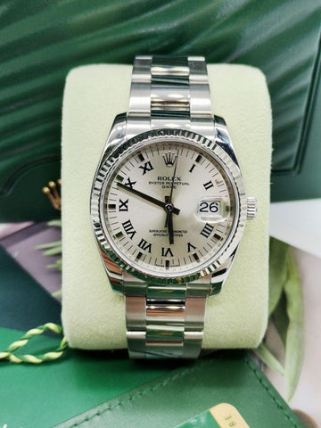 Rolex Datejust Ladies Watch Ref115234 -full Set- - Reeluxs 