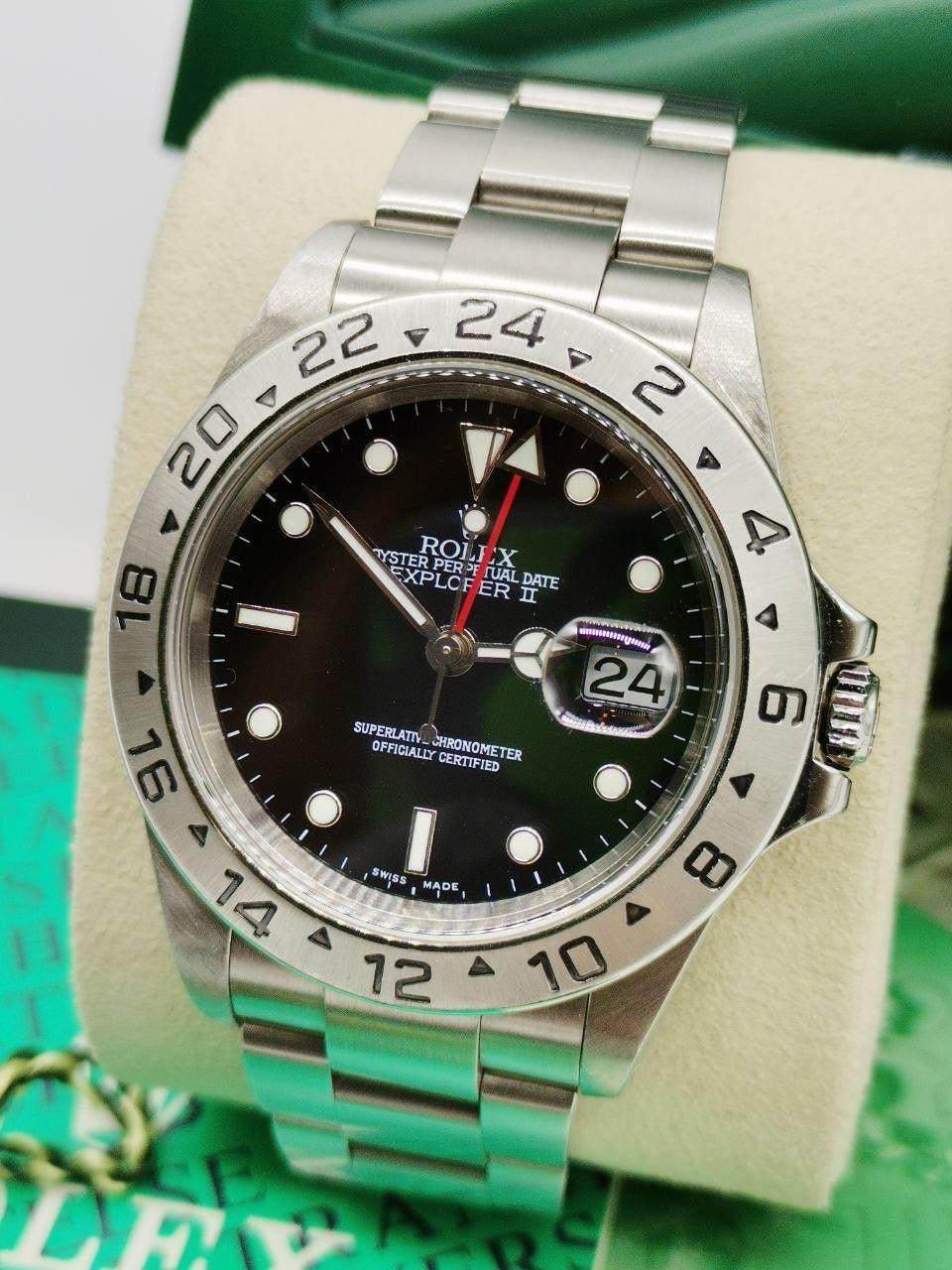 Rolex Explorer Ii Watch Ref16570 -full Set- - Reeluxs 