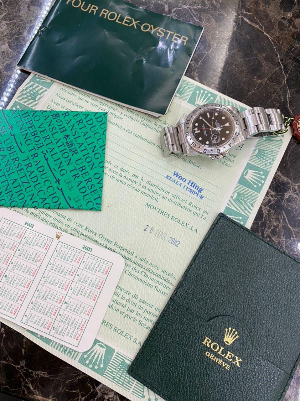 Rolex Explorer Ii Watch Ref16570 -full Set- - Reeluxs 