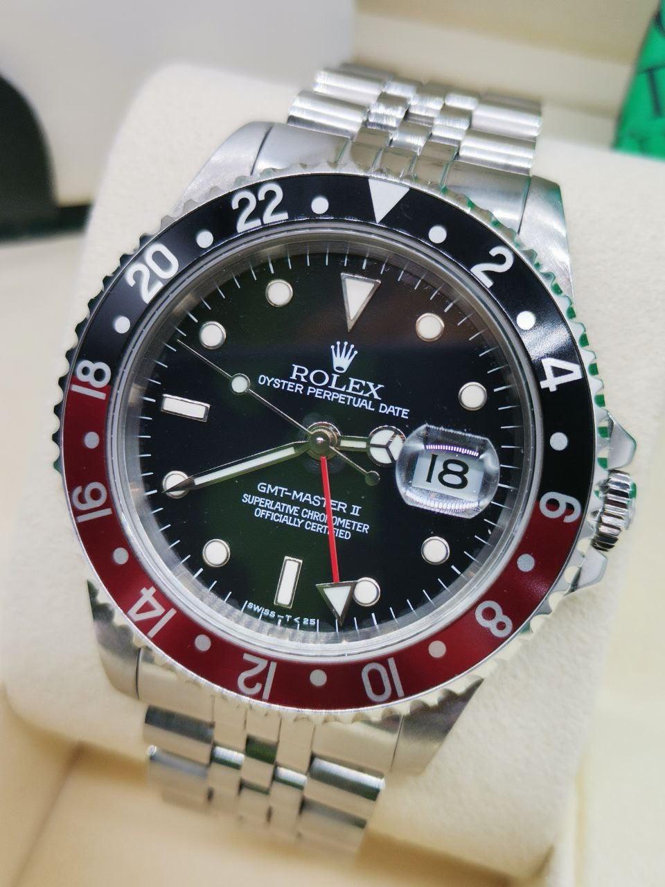 Rolex Gmt Master Ii Watch Ref16710 -full Set- - Reeluxs 