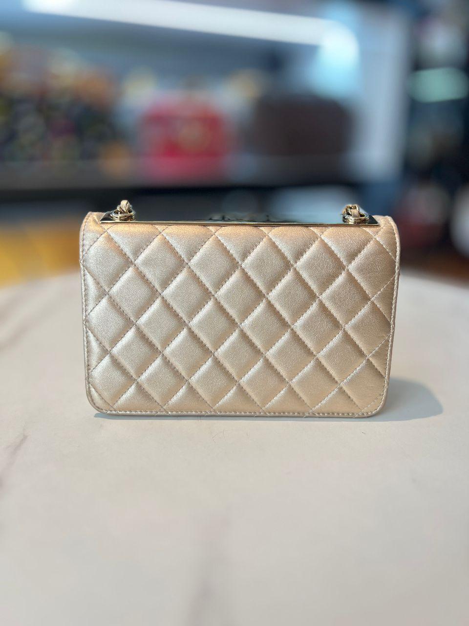 Chanel Iridescent Beige Woc - Reeluxs 