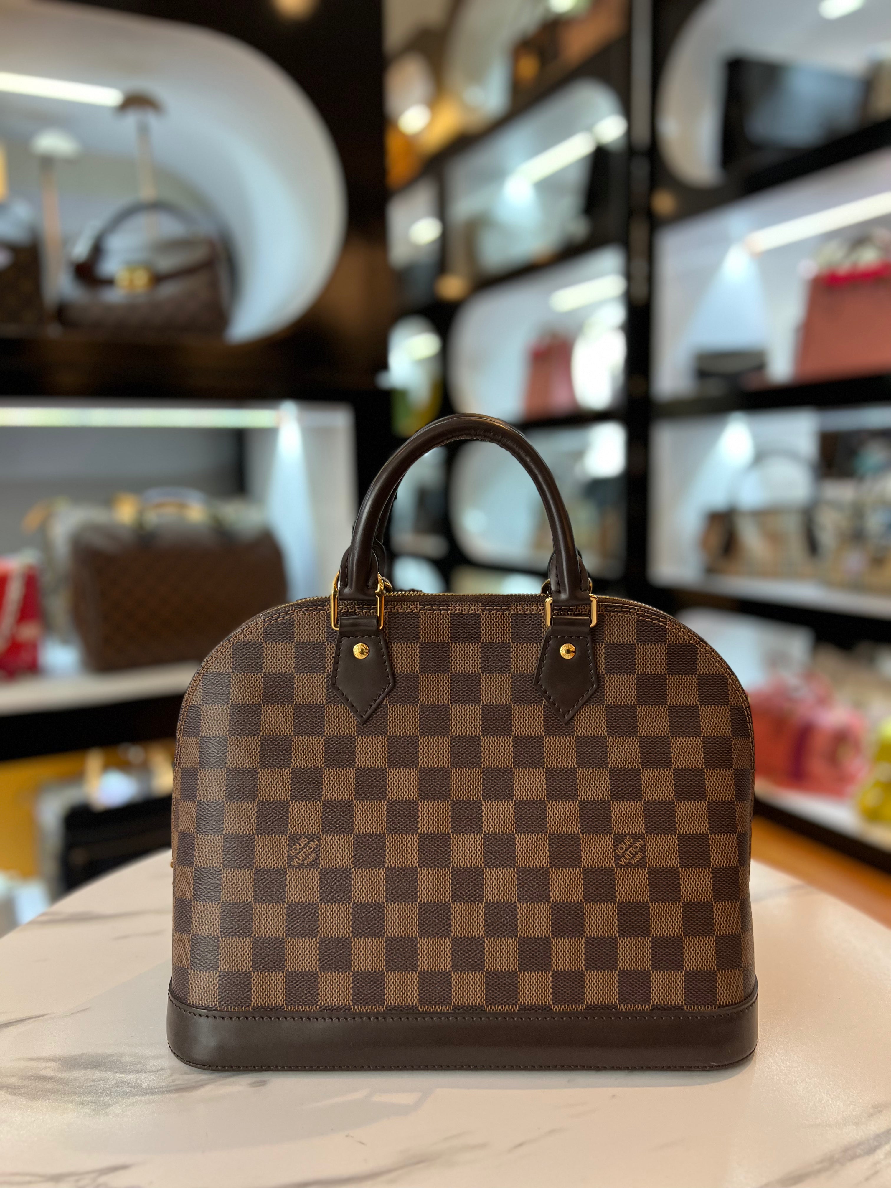 Louis Vuitton Alma PM Damier Ebene - Reeluxs 