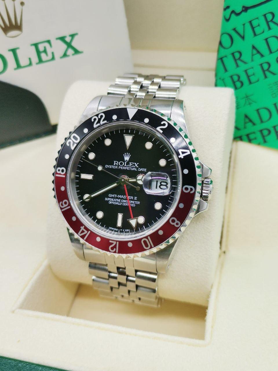 Rolex Gmt Master Ii Watch Ref16710 -full Set- - Reeluxs 