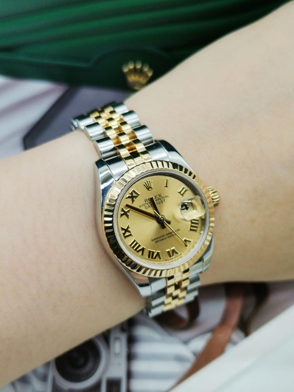 Rolex Datejust Ladies Watch Ref: 179173 - Reeluxs 