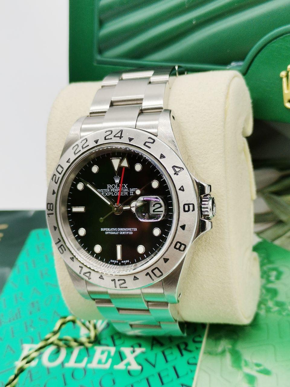 Rolex Explorer Ii Watch Ref16570 -full Set- - Reeluxs 