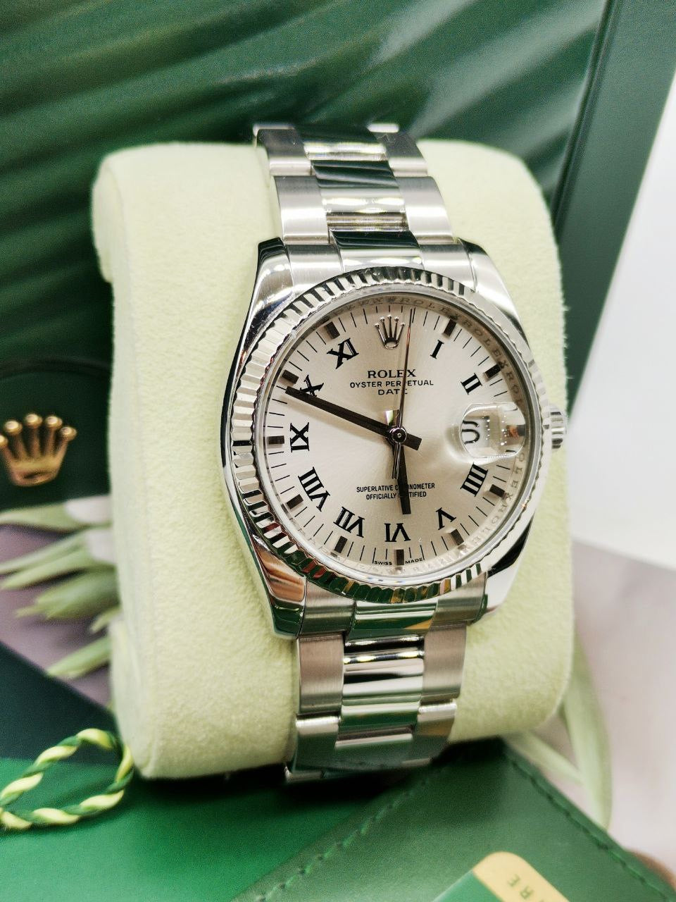 Rolex Datejust Ladies Watch Ref115234 -full Set-