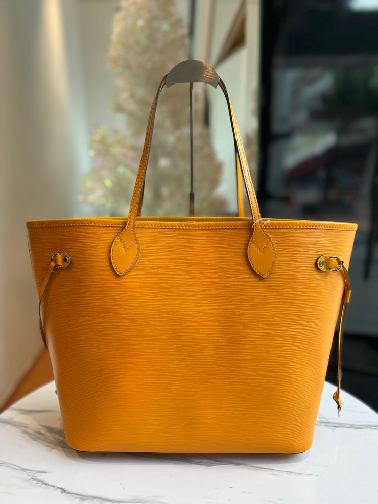 Louis Vuitton Yellow Epi Leather Neverfull MM Tote Bag – Reeluxs