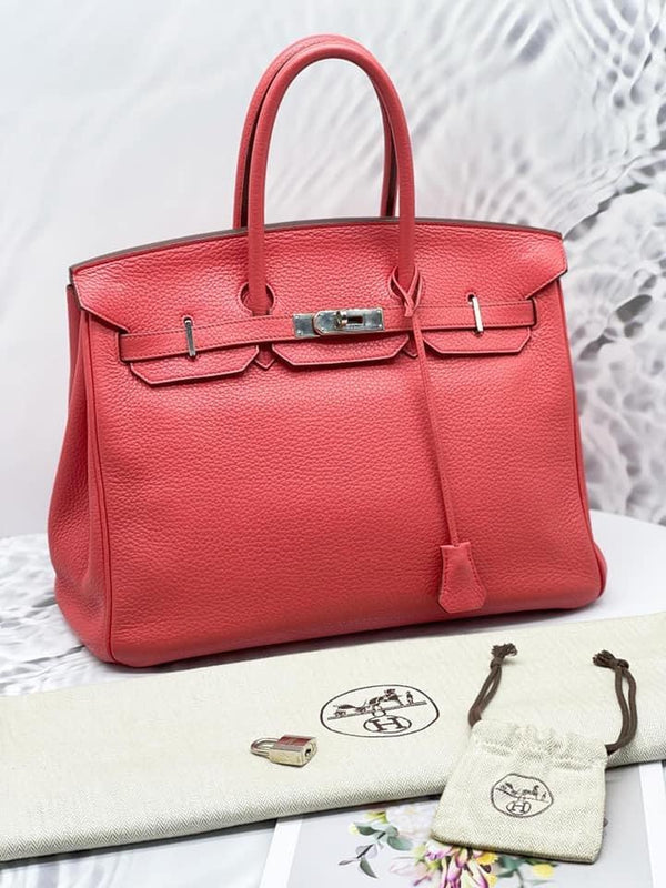 Hermes Birkin 35 Shw Bag - Reeluxs 