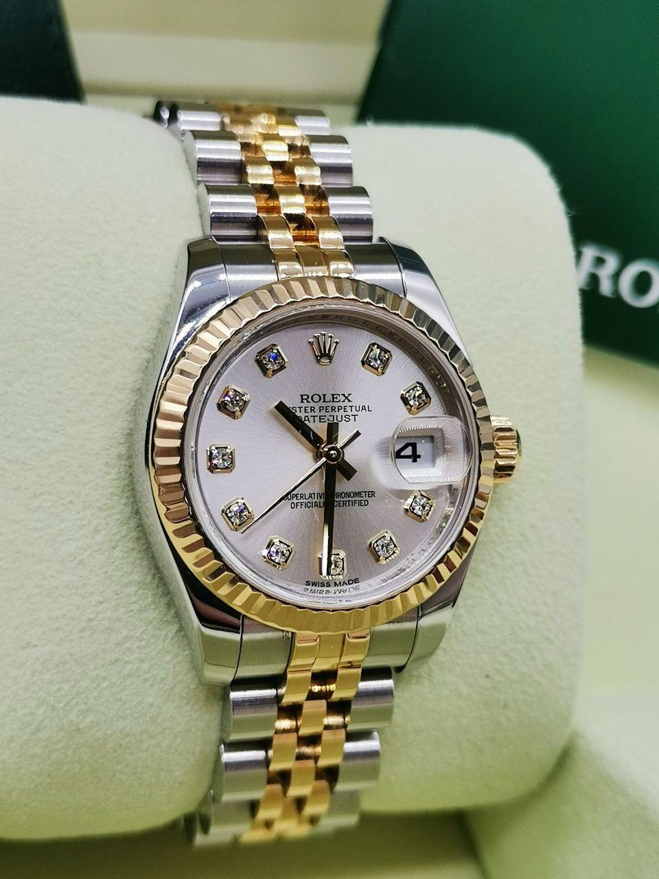 Rolex Datejust Ladies Watch Ref: 179173 -full Set- - Reeluxs 