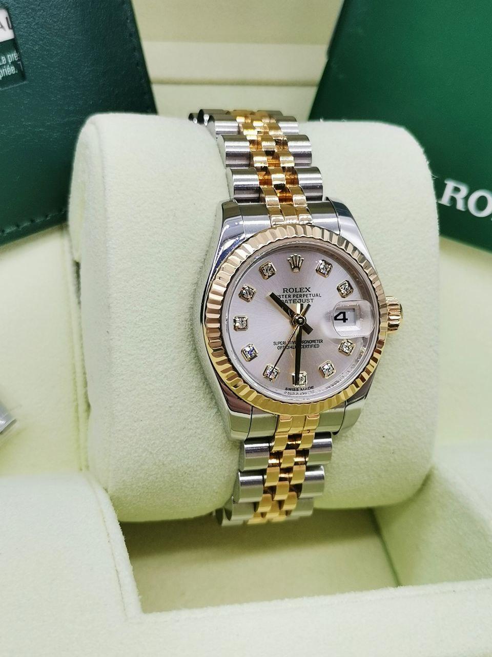 Rolex Datejust Ladies Watch Ref: 179173 -full Set- - Reeluxs 