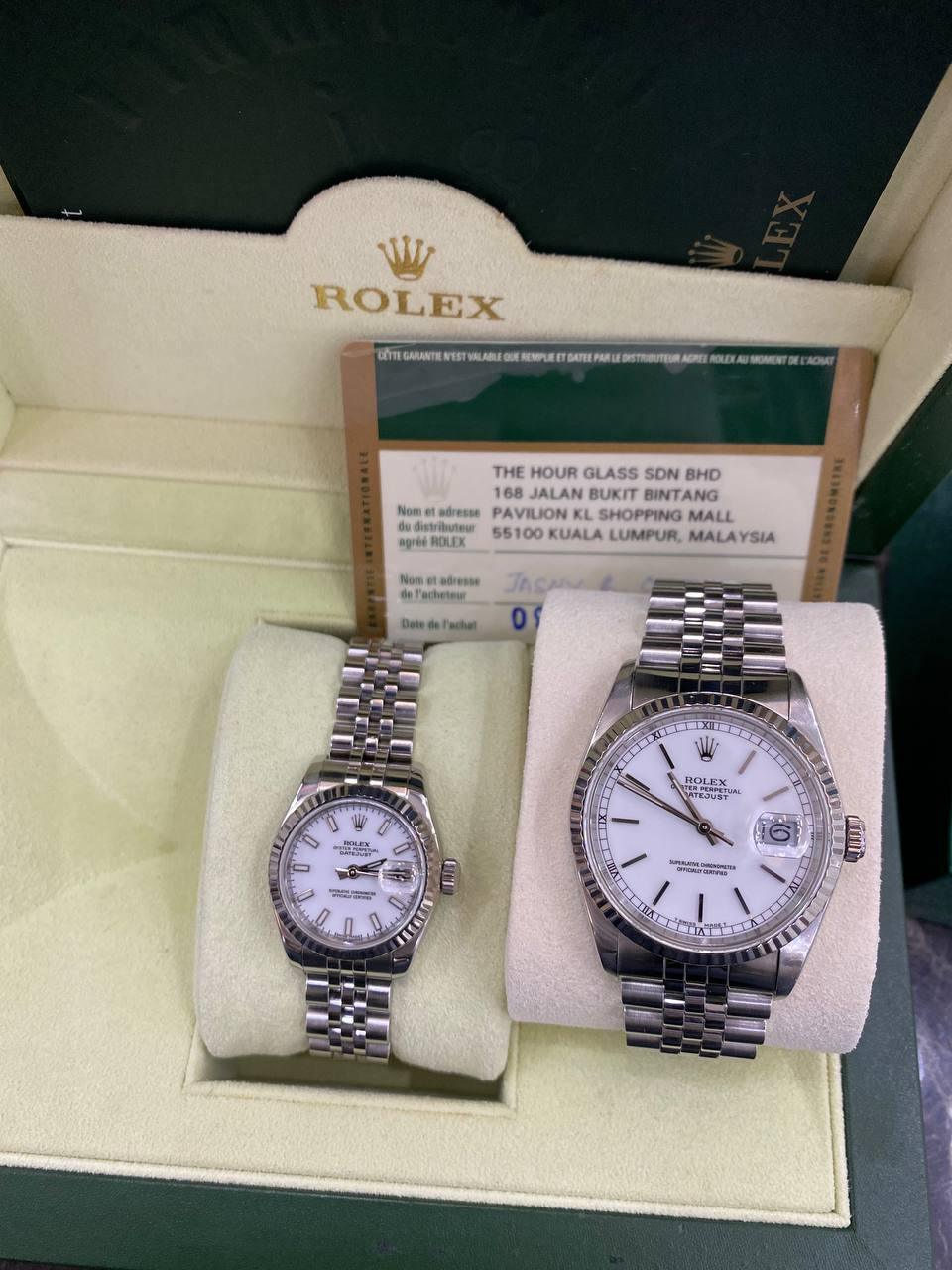 Rolex Datejust Ladies Watch Ref: 179174 -full Set- - Reeluxs 