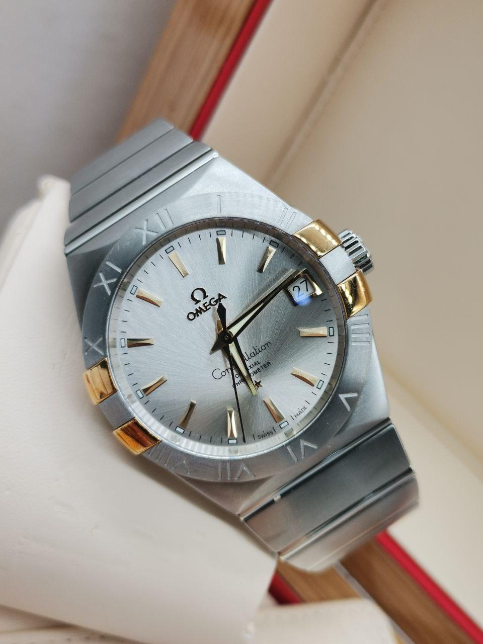 Omega constellation co-axial chronometer watch ref: 123.20.38.21.02.005 -full set- - Reeluxs 