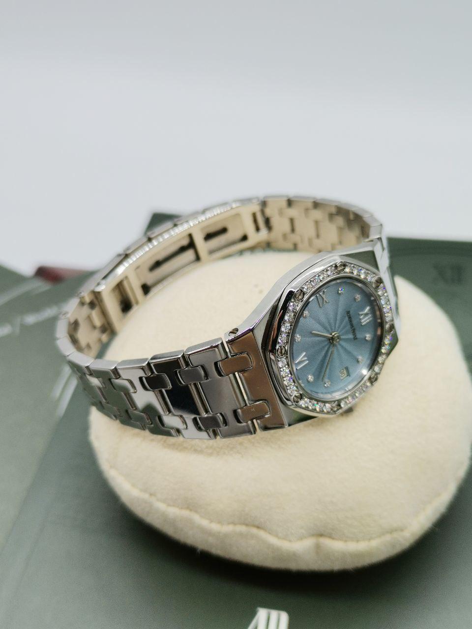 Ap Audemars Piguet Royal Oak Diamond Ladies Watch -full Set- - Reeluxs 