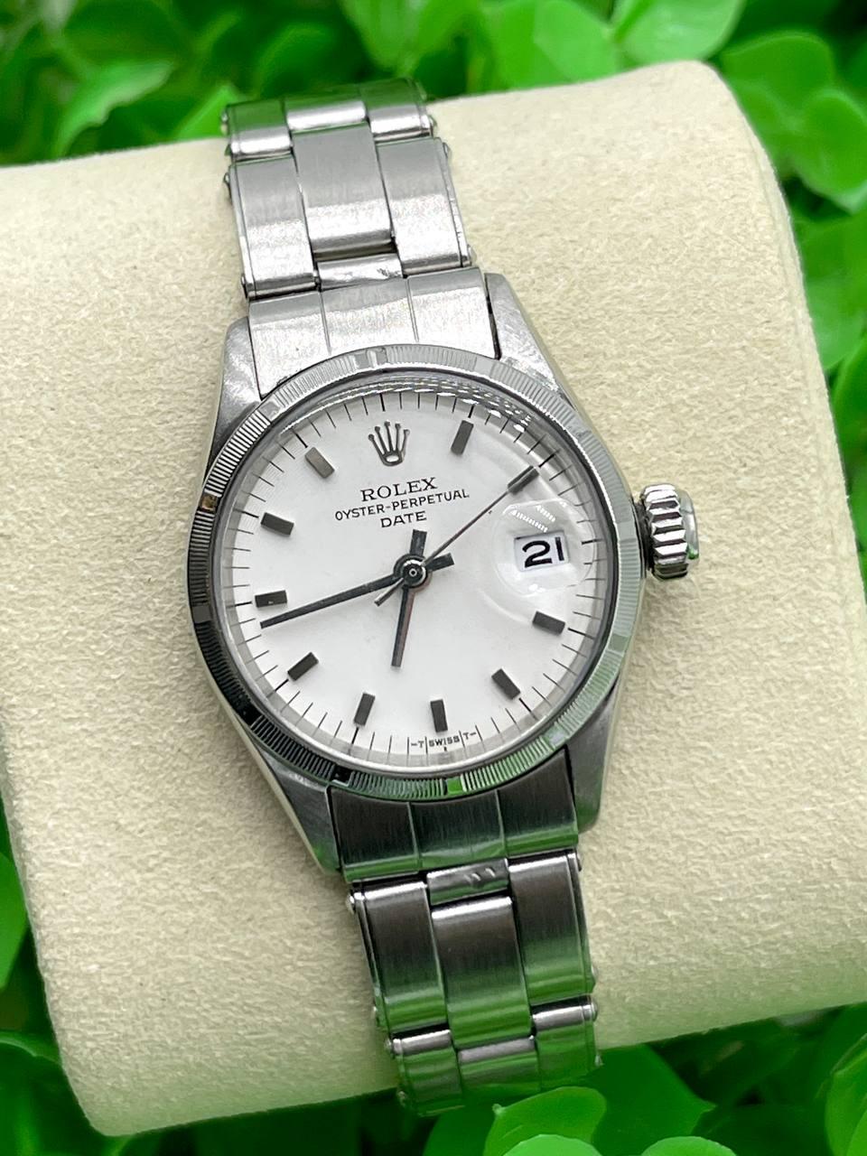 Rolex Oyster Perpetual Date Ladies Watch - Reeluxs 