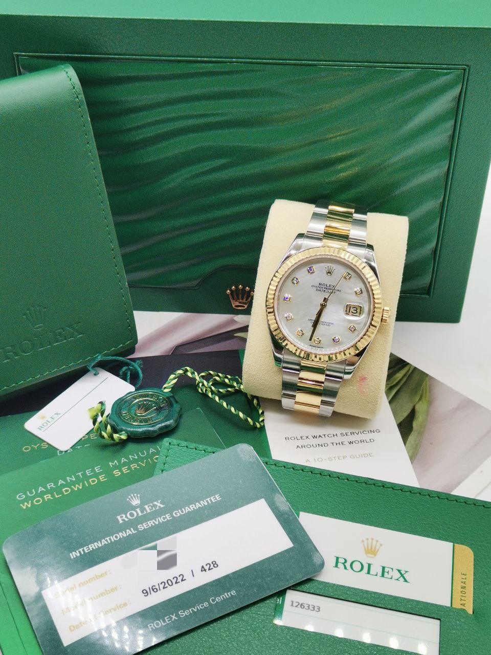 Rolex Datejust Unisex Watch Ref126333 -full Set- - Reeluxs 