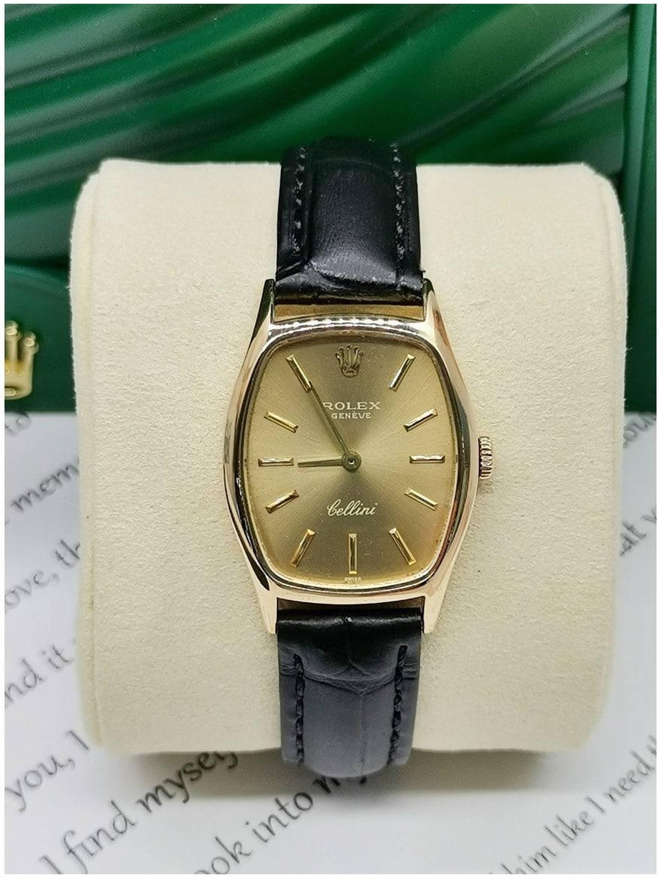 Rolex Cellini Yellow Gold Ladies Watch 26MM Mannual Winding - Reeluxs 