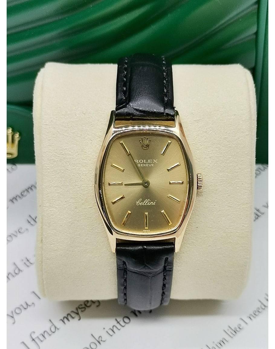 Rolex Cellini Yellow Gold Ladies Watch 26MM Mannual Winding - Reeluxs 