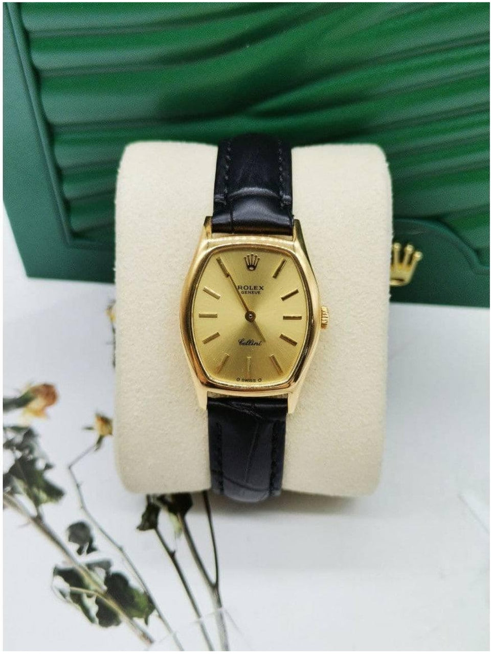 Rolex Cellini Yellow Gold Ladies Watch 26MM Mannual Winding - Reeluxs 