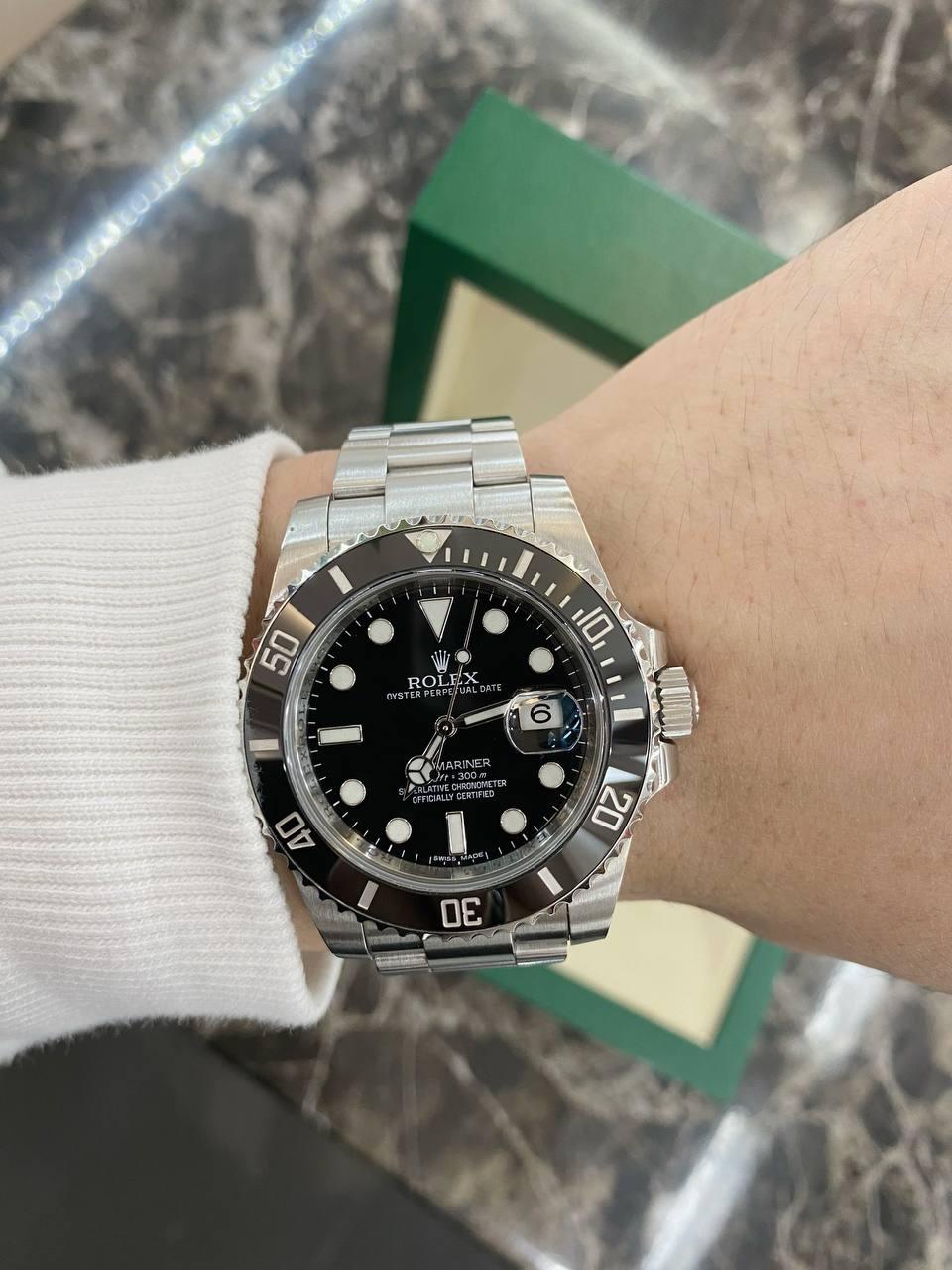 Rolex Submariner Date Watch Ref116610ln -full Set- - Reeluxs 