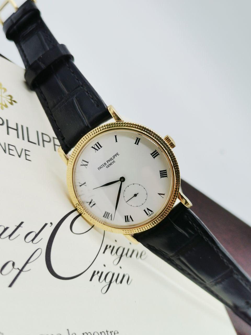 Patek Philippe Calatrava 3919j Watch -full Set- - Reeluxs 