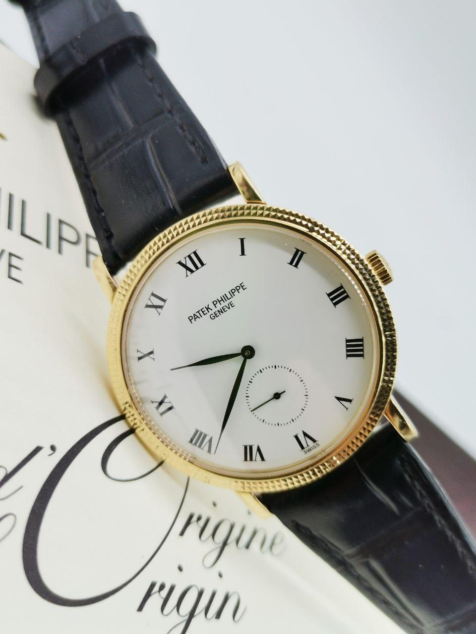 Patek Philippe Calatrava 3919j Watch -full Set- - Reeluxs 