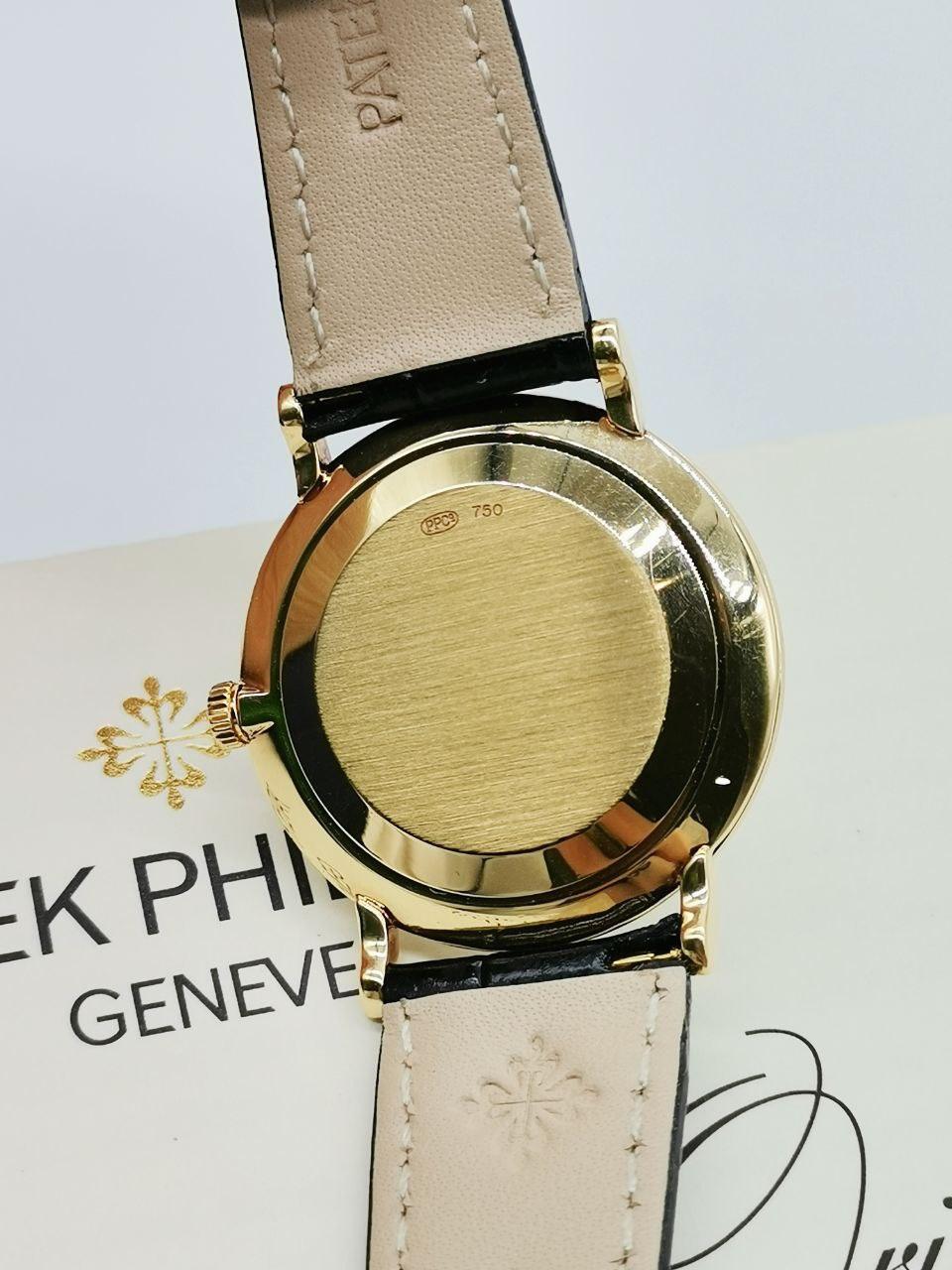 Patek Philippe Calatrava 3919j Watch -full Set- - Reeluxs 
