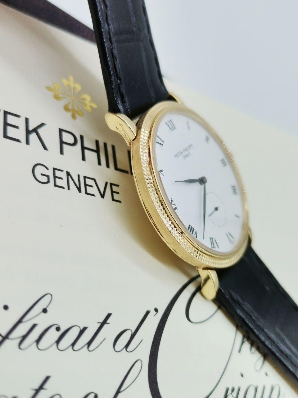 Patek Philippe Calatrava 3919j Watch -full Set- - Reeluxs 