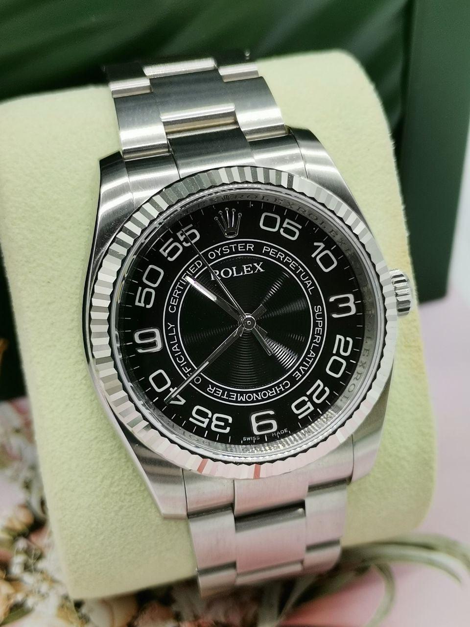 Rolex Oyster Perpetual Ref116034 Unisex Watch -full Set- - Reeluxs 