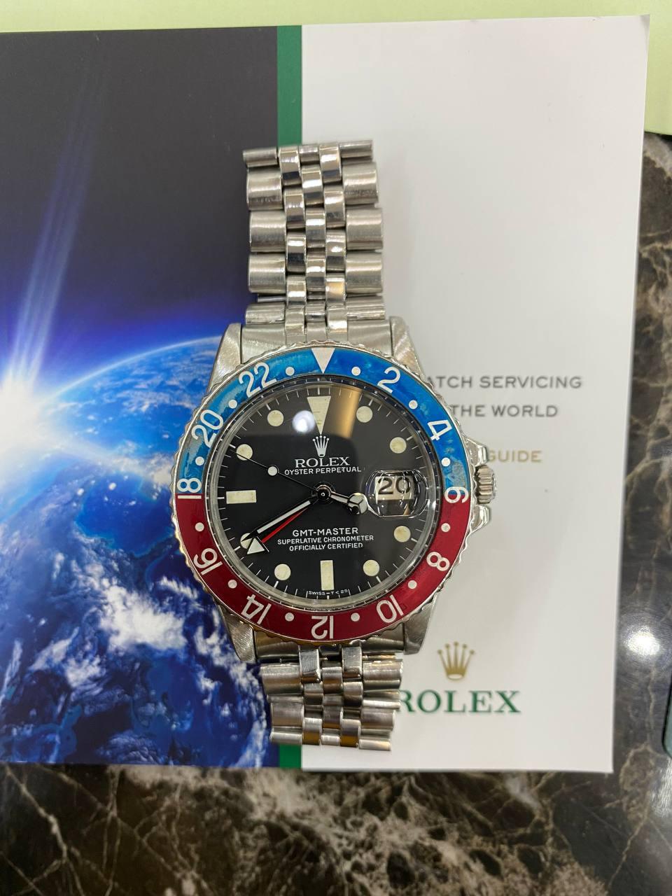Olex Gmt Master Pepsi Watch Ref1675 - Reeluxs 