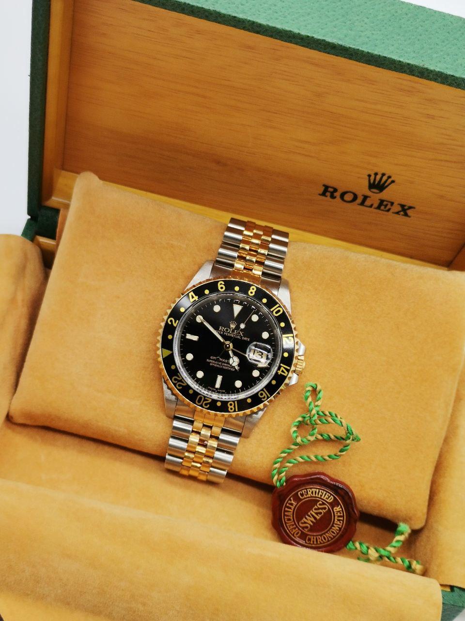 Rolex Gmt Master Ii Watch Ref16713 - Reeluxs 