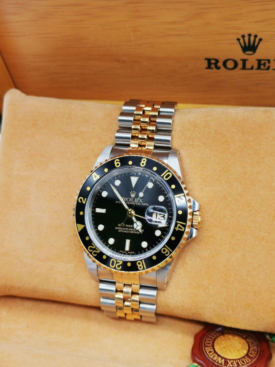 Rolex Gmt Master Ii Watch Ref16713 - Reeluxs 