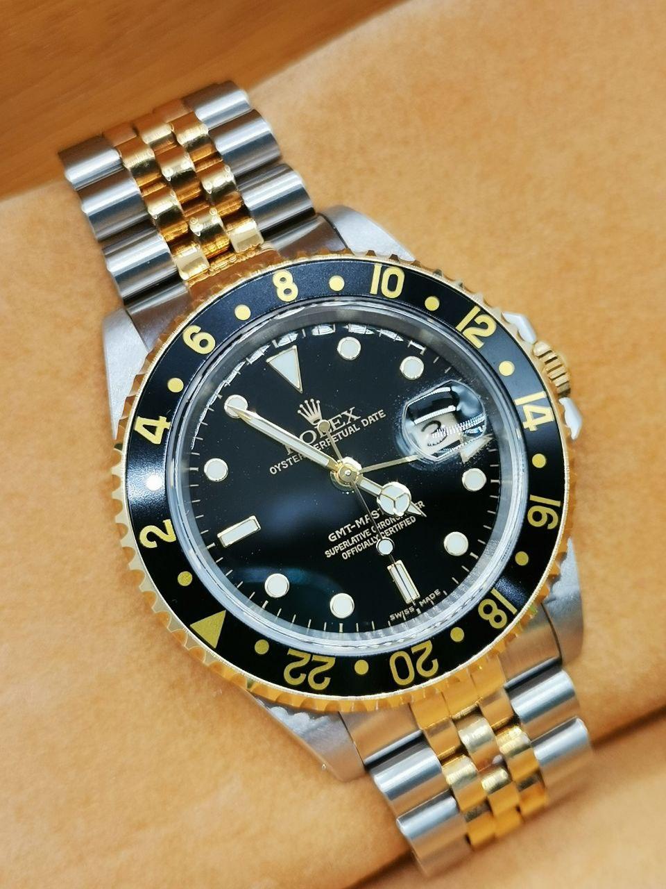 Rolex Gmt Master Ii Watch Ref16713 - Reeluxs 