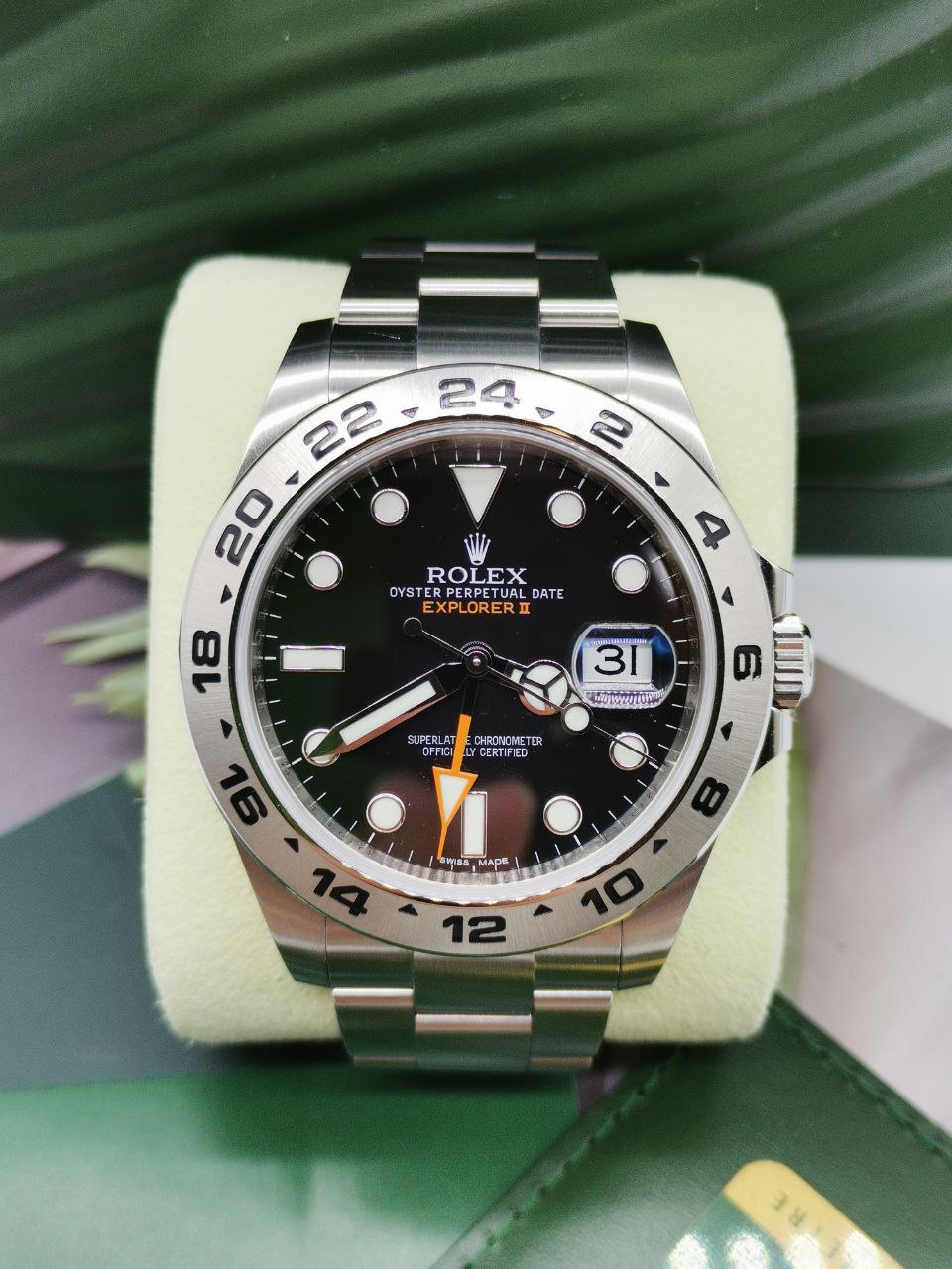 Rolex Explorer Ii Watch Ref216570 -full Set- - Reeluxs 