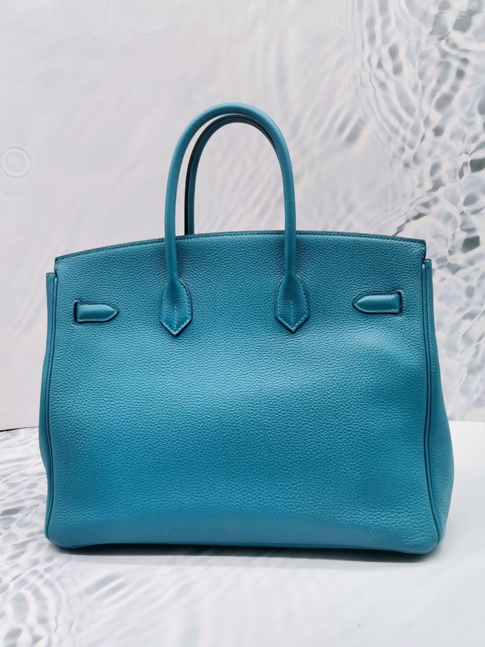 Hermes Birkin 35 Togo Leather Bag -full Set- - Reeluxs 