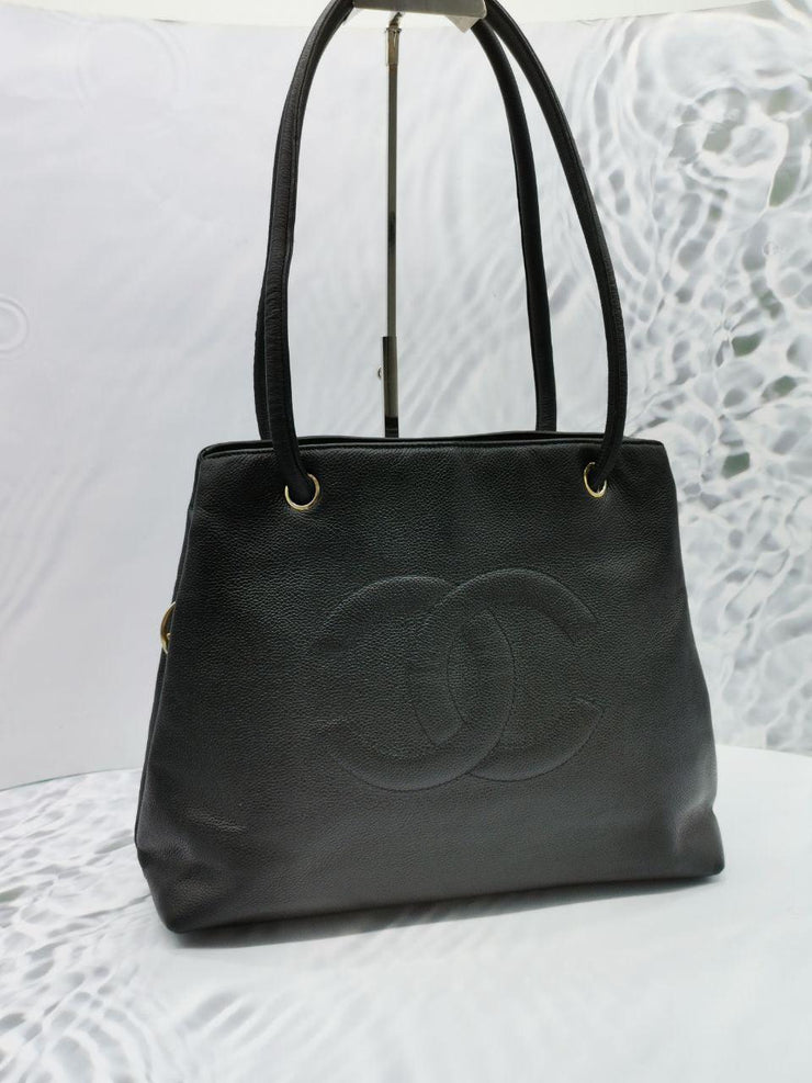 chanel vintage tote bag