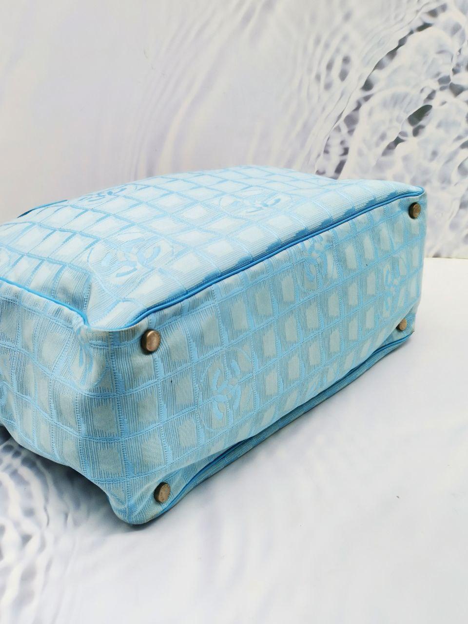 Chanel Sky Blue Tote Bag - Reeluxs 