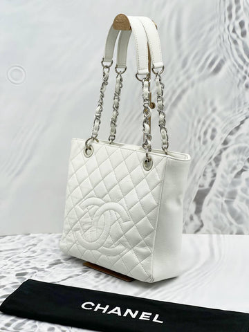 Chanel Pst Caviar Leather Bag - Reeluxs 