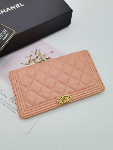 Chanel Pink Long Wallet - Reeluxs 