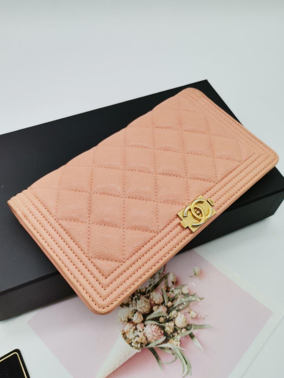 Chanel Pink Long Wallet - Reeluxs 