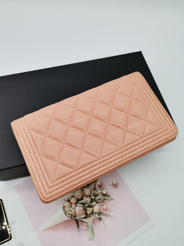 Chanel Pink Long Wallet - Reeluxs 