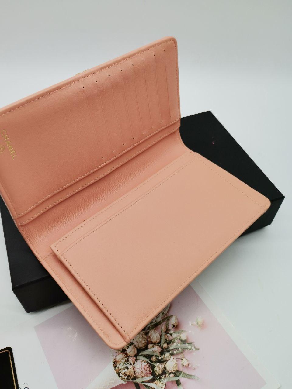 Chanel Pink Long Wallet - Reeluxs 