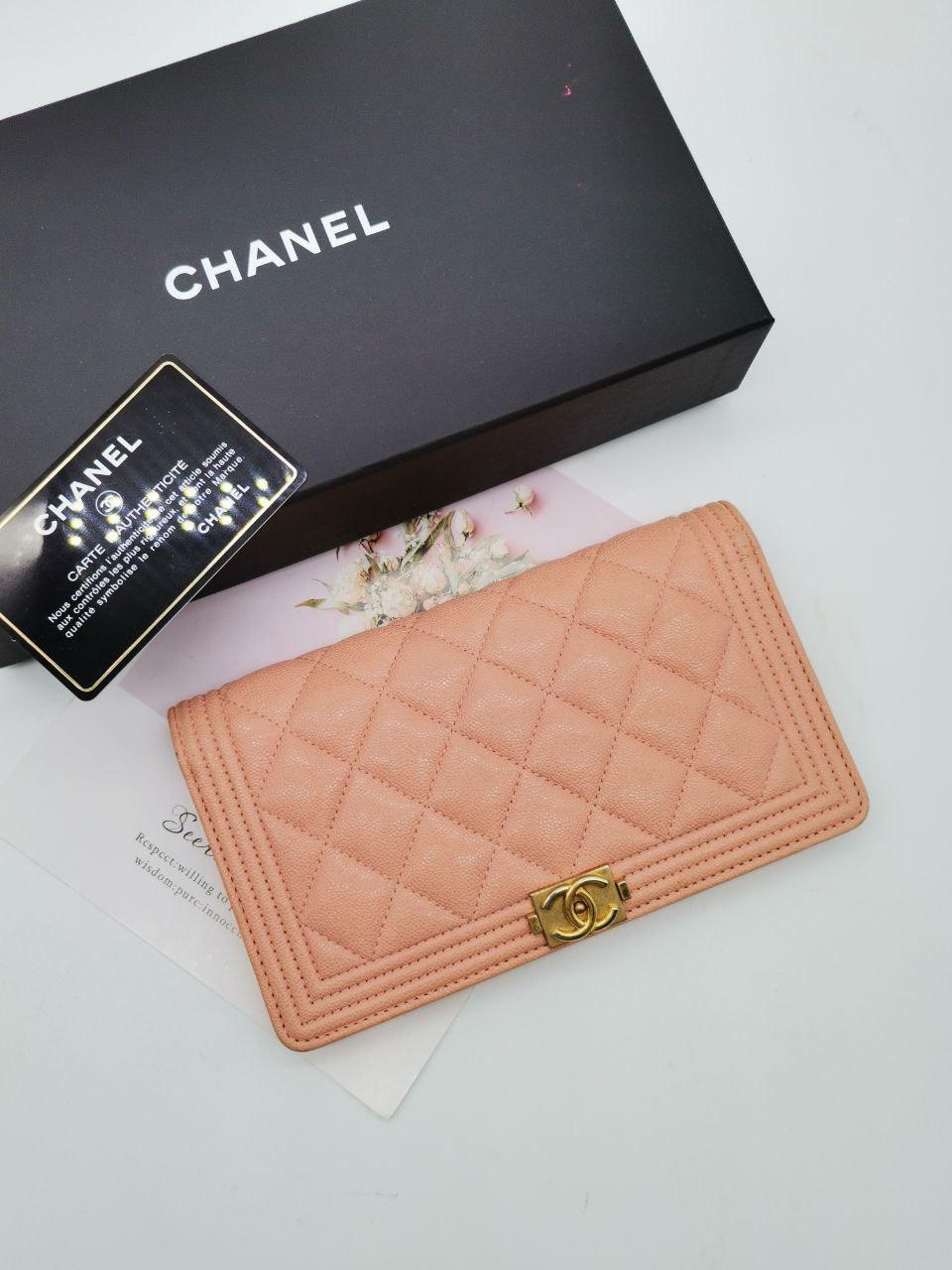 Chanel Pink Long Wallet - Reeluxs 