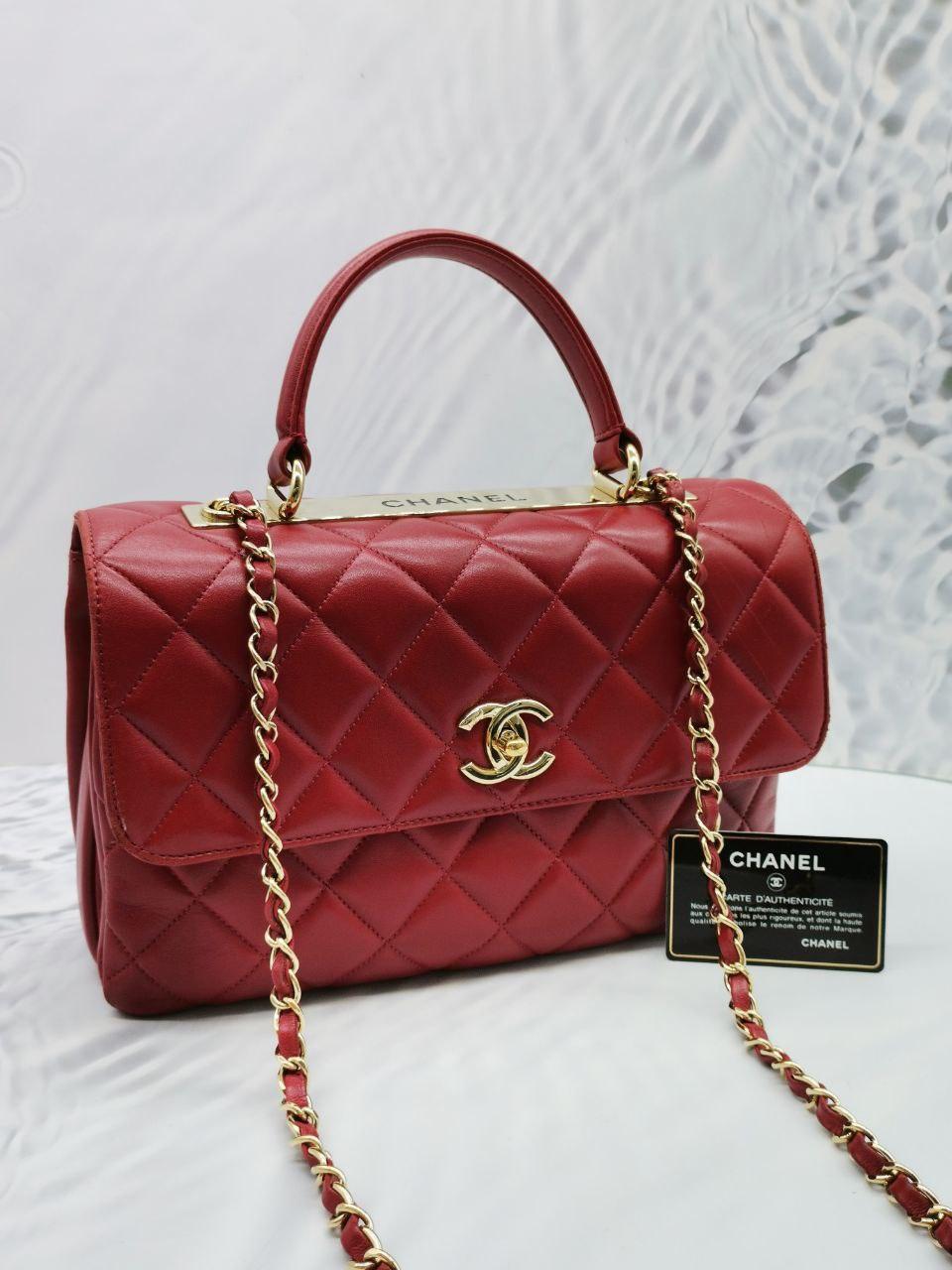 Chanel Top Handle Flap Bag -full Set- - Reeluxs 