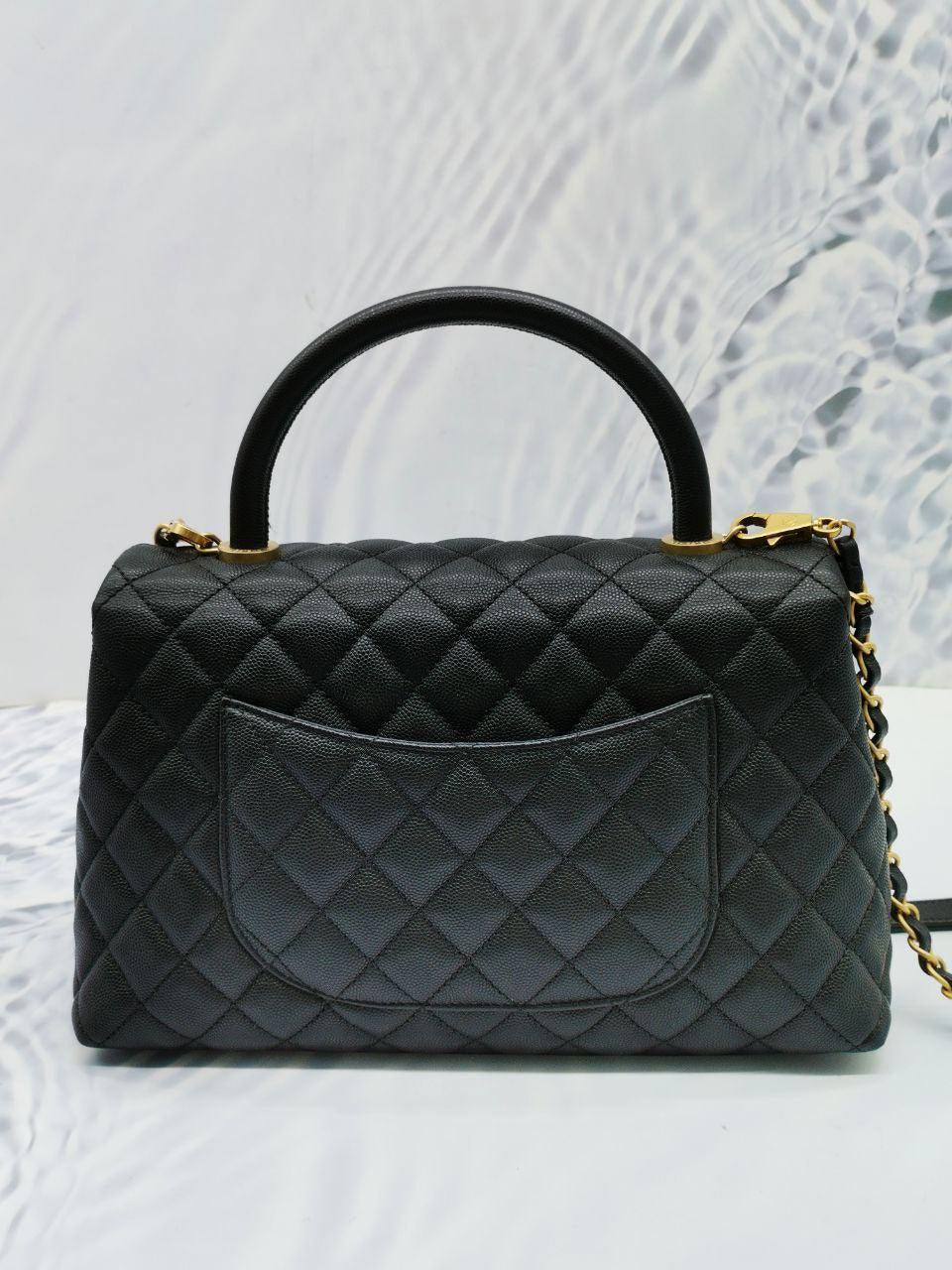 Chanel Coco Caviar Handle Bag - Reeluxs 