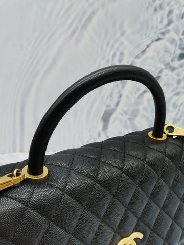 Chanel Coco Caviar Handle Bag - Reeluxs 